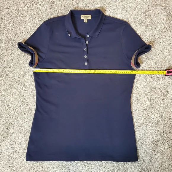 Burberry Polo Shirt XL Blue - Picture 9 of 9